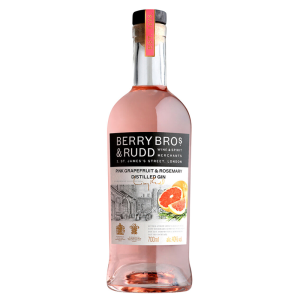 BB&R貝瑞 粉紅葡萄柚與迷迭香風味琴酒 700ml