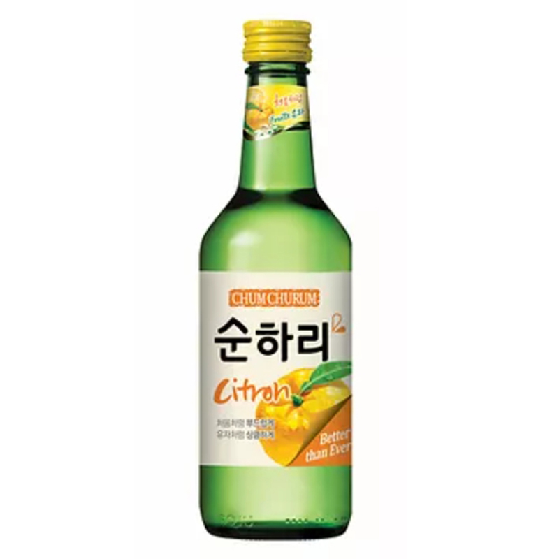 韓國燒酒初飲初樂-柚子 360ml