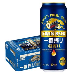 麒麟KIRIN 一番搾 零糖質啤酒 500ml*24