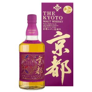 京都威士忌 西陣織紫帶 700ml