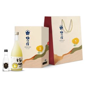 梅乃宿春節禮盒(紅) (柚子酒720ml+琴酒180ml)