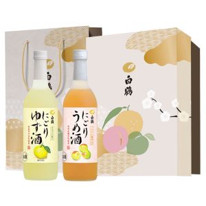 白鶴 完熟梅柚禮盒 720ml*2