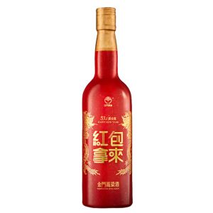 金門酒廠 緞金龍2024年新春特仕版 (紅包拿來) 600ml