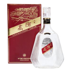 (限量福利品) 金門高粱81年 紅扁陳高(舊版裸瓶) 600ml