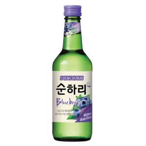 韓國燒酒初飲初樂-藍莓 360ml
