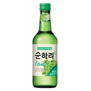 韓國燒酒初飲初樂-青葡萄 360ml