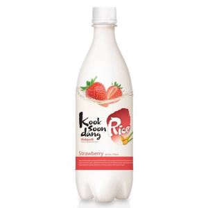 韓國麴醇堂(紅)草莓馬格利酒 750ml