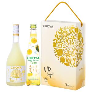 (限量) CHOYA柚子酒禮盒 750ml+500ml