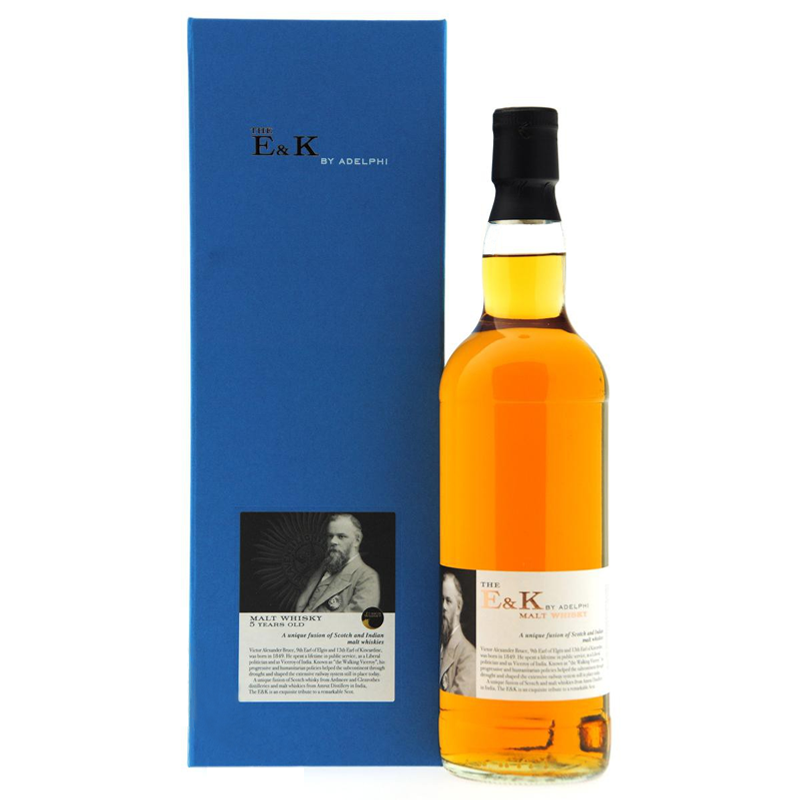 (限量)艾德菲 世界融合系列THE E&K印度&蘇格蘭原酒 700ml