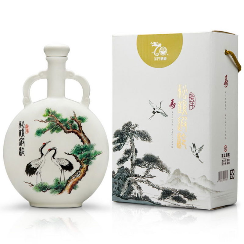 (限量福利品) 金門高粱 松鶴遐齡 70週年紀念酒 1500ml