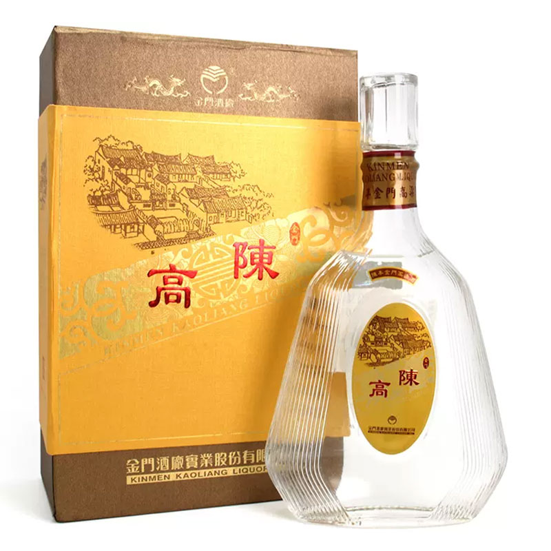 (限量福利品) 金門高粱 黃盒陳高 (2003~2009年) 600ml