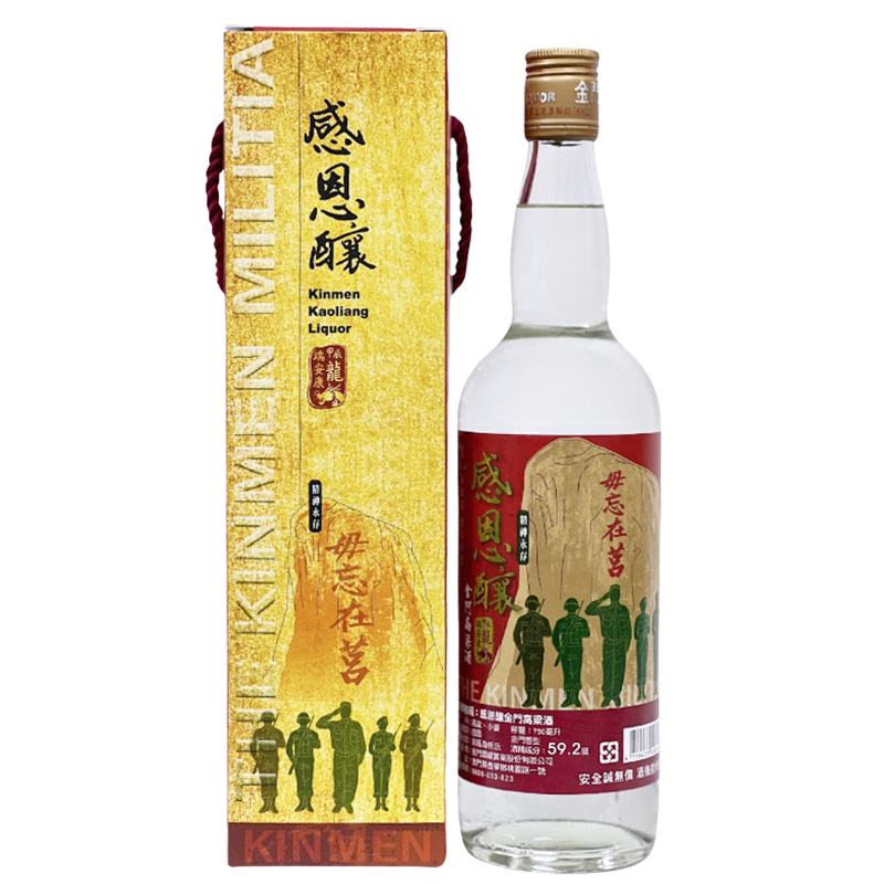 金門高粱感恩釀 毋忘在莒 (甲辰龍端安康) 750ml