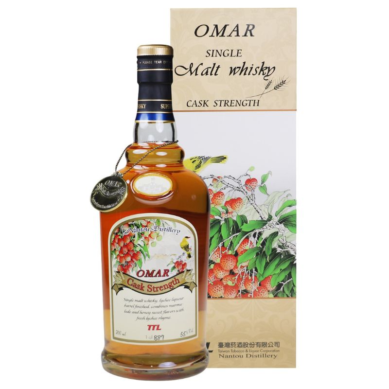 (限量品) OMAR 原桶強度荔枝酒桶 (舊版) 700ml